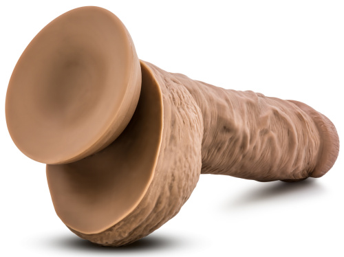 Au Naturel - Big Billy - 9 Inch Dildo - Mocha  3