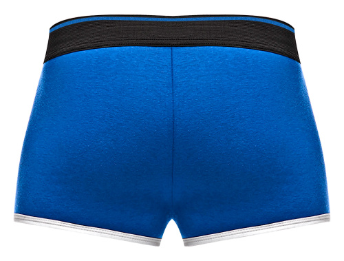 Retro Sport Panel Short - Small - Blue/ Black  4