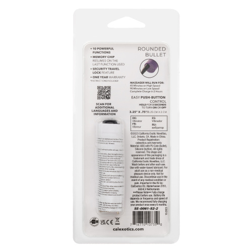 Turbo Buzz Rounded Bullet - Purple  2