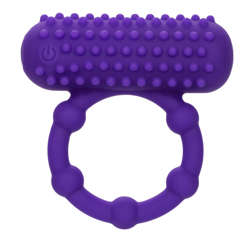 Silicone Rechargeable 5 Bead Maximus Ring - Purple  5
