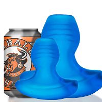 Glow Hole 1 Butt Plug - Small - Blue Morph