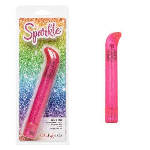 Sparkle Slim G-Vibe - Pink  4