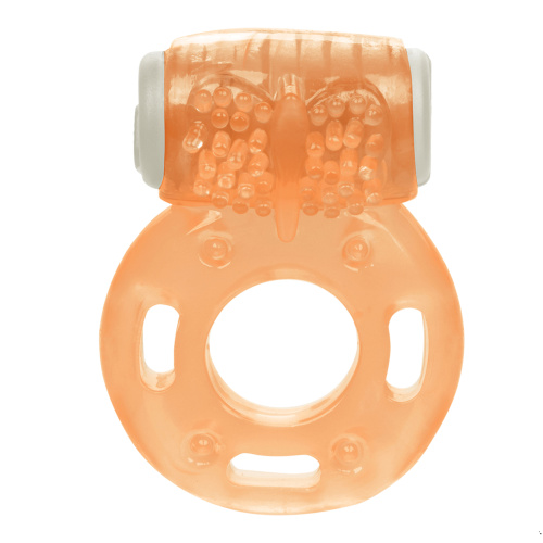 Foil Pack Vibrating Ring - Orange  2