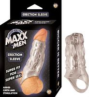 Maxx Men Erection Sleeve - Clear