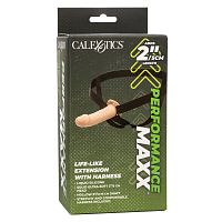 Performance Maxx Life-Like Extension With Harness - Ivory