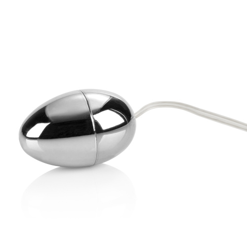 Pocket Exotics Vibrating Egg - Silver  3