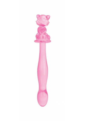 Glass Menagerie - Kitty Dildo - Pink  2