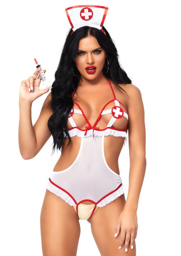 2 Pc. Naughty Nurse - One Size  4