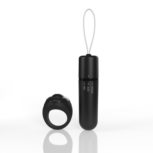 Screaming O 4t - Vibrating Panty Set With Remote  Control Ring - Black  3