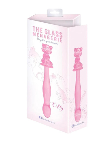 Glass Menagerie - Kitty Dildo - Pink  3