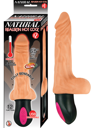Natural Realskin Hot Cock #2 - Flesh  2