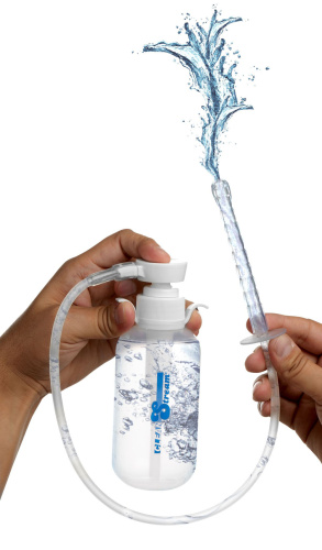 Pump Action Enema Bottle With Nozzle  5
