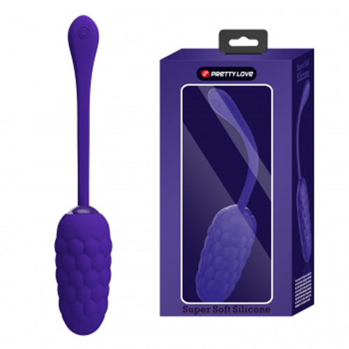 Marina Rechargeable Vibrating Egg - Purple  2