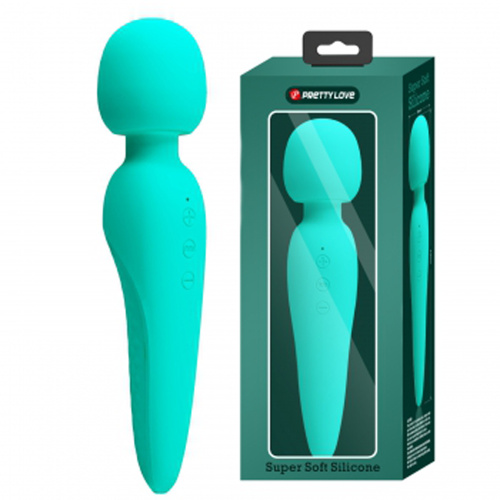 Meredith Super Soft Silicone Wand - Turquoise  2