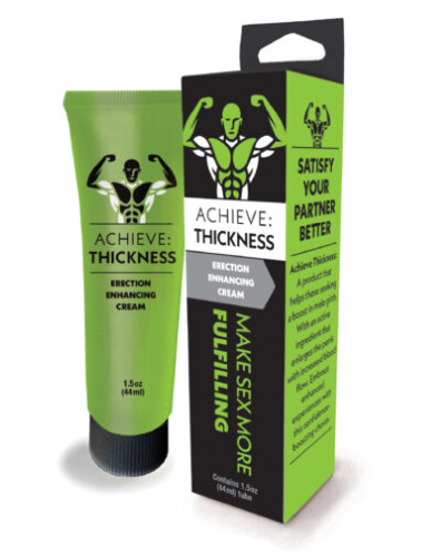 Achieve Thickness - Erection Enhancement Cream 1.5 Oz  2
