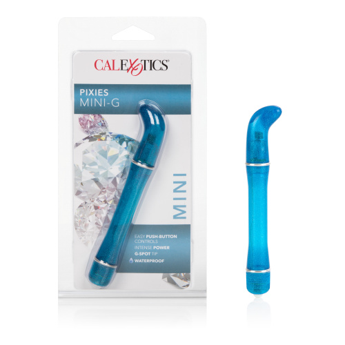 Pixies Mini G Waterproof Vibe - Blue  5