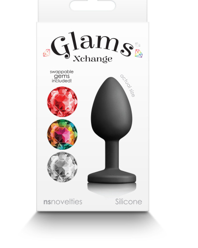 Glams Xchange Round - Small - Black  2