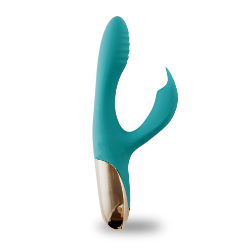 Skyler Silicone Bendable Rabbit - Green  2