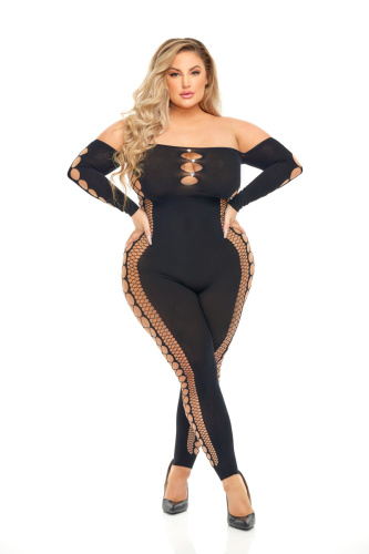 Bodystocking - Queen Size - Black  2