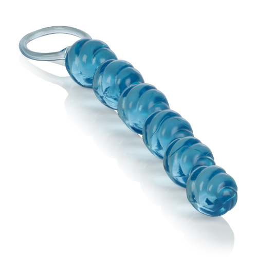 Swirl Pleasure Beads - Blue  2
