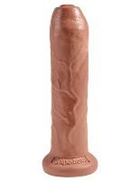 King Cock 7 Inch Uncut - Tan