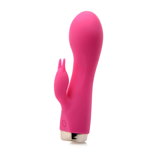 Wonder Mini Rabbit Silicone Vibrator - Pink  3