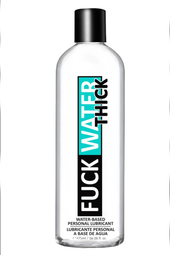 Fuck Water Thick 16oz Clear Water Based Lubricant  2