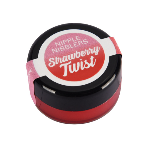 Nipple Nibblers Tingle Balm - Strawberry Twist -  3gm Jar  3