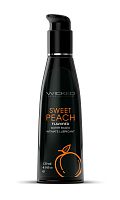 Aqua Sweet Peach Flavored Water Based Intimate Lubricant - 4 Fl. Oz.
