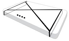 Interlace Over and Under the Bed Restraint Set