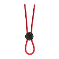 Stay Hard - Silicone Loop Cock Ring - Red