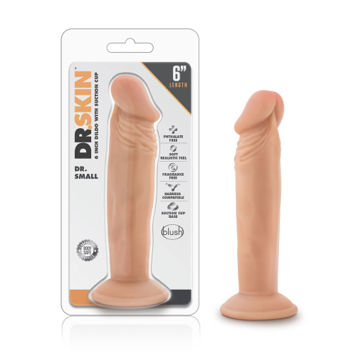 Dr. Skin - Dr. Small - 6 Inch Dildo - Vanilla  3