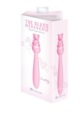 Glass Menagerie - Teddy Dildo - Pink  3