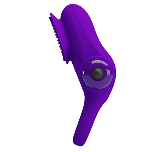 Pretty Love Vibrating Cock Ring II - Purple  3