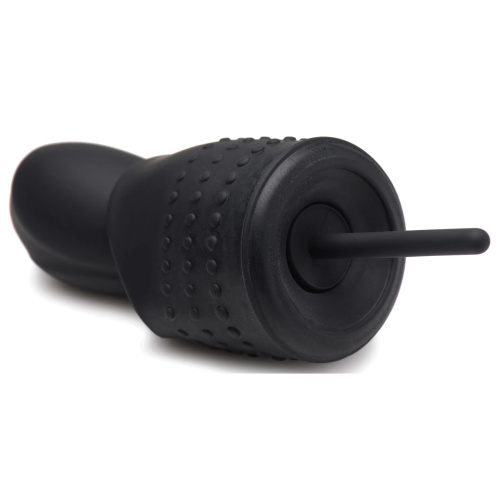 10x Vibrating Penis Head Teaser With Urethral Sounds - Black  2