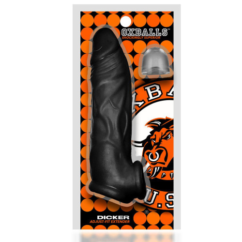 Dicker Ultra-Slim Cocksheath - Black Ice  3