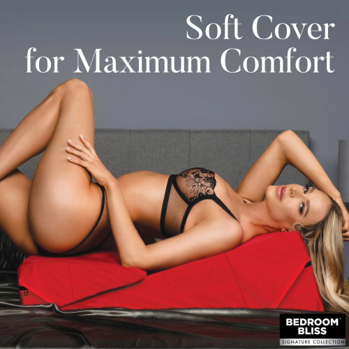 Love Cushion Set Foam Wedge Pillow Set - Red  5