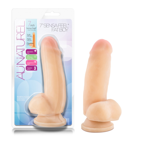 Au Naturel 7 Inch Sensa Feel Fat Boy - Beige  2