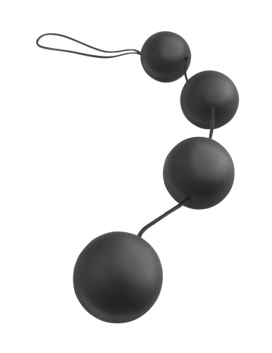Anal Fantasy Collection Deluxe Vibro Balls - Black  2