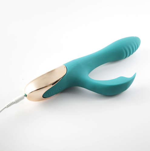 Skyler Silicone Bendable Rabbit - Green  3