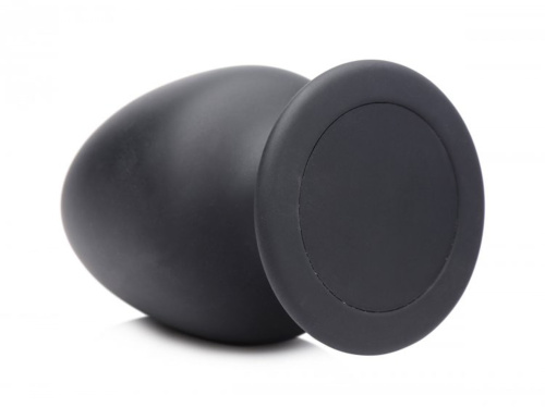 Squeezable Silicone Anal Plug - Medium  2