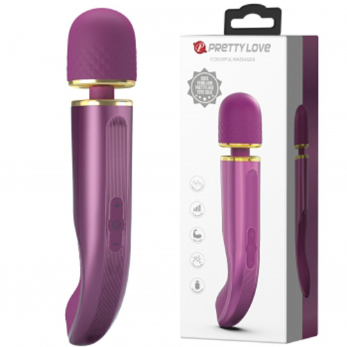 Charming Colorful Massager - Purple  2