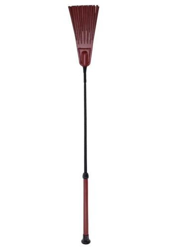 Saffron Fringe Crop - Red/black  5