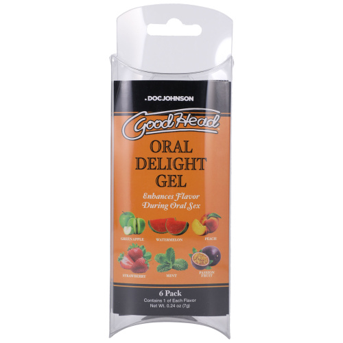 Goodhead - Oral Delight Gel - 6 Pack - 0.24 Oz  2