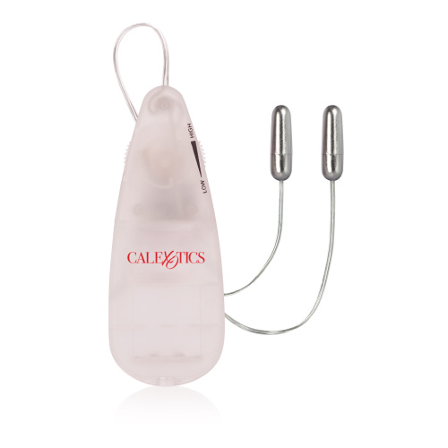 Pocket Exotics Dual Heated Whisper Bullets - Clear  2