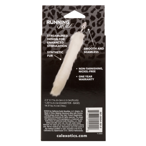 Running Wild Tail - White  2