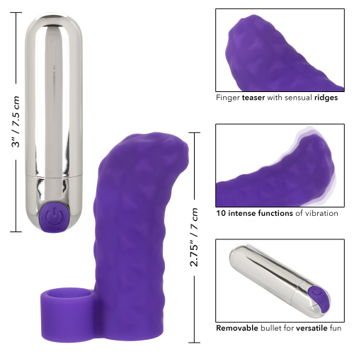 INTIMATE PLAY RECHARGEABLE FINGER TEASER  5