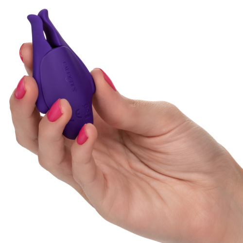 Nipple Play Rechargeable Nipplettes - Purple  3