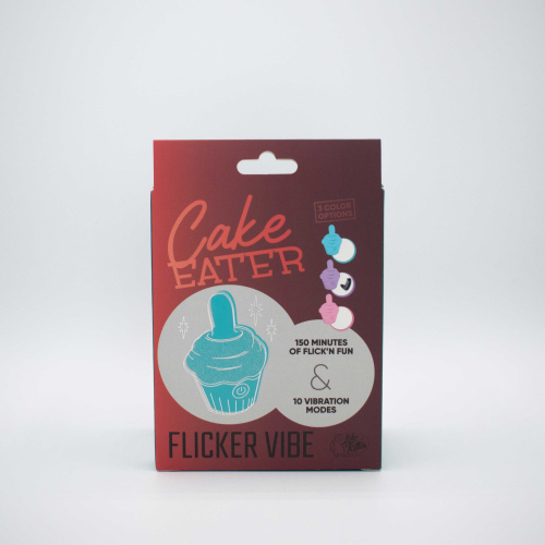 Cake Eater Clit Flicker Stimulator - Purple  2