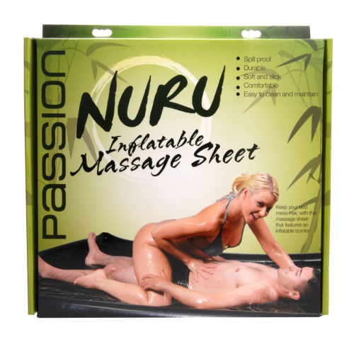 Nuru Inflatable Vinyl Massage Sheet  3